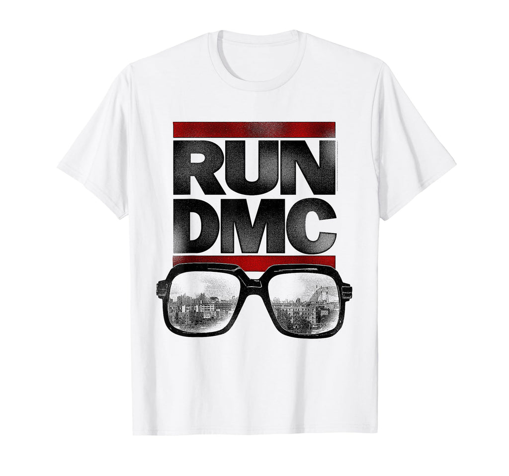 Run Dmc Nyc Glasses T-Shirt - Streetwear Style Unisex - T-Shirt, Sweatshirt, Hoodie