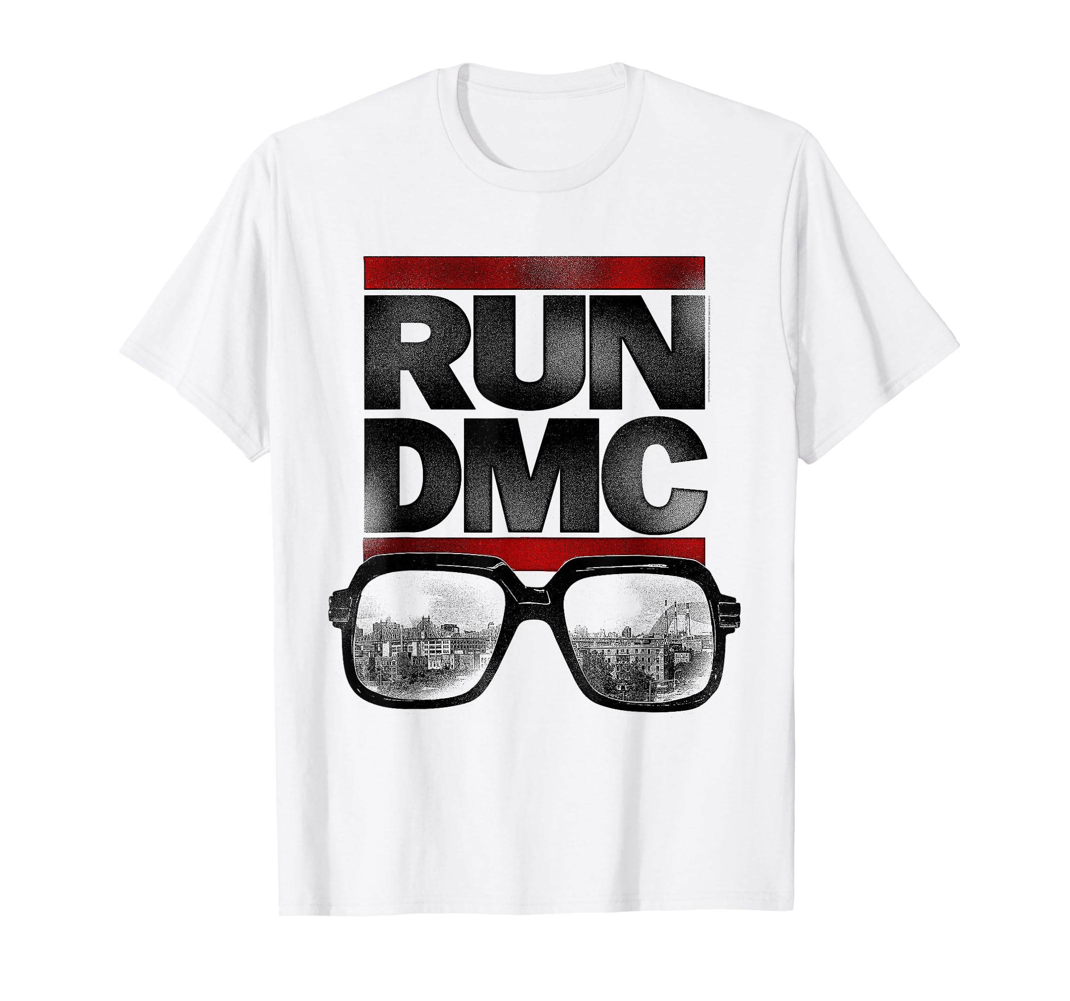 Run Dmc Nyc Glasses T-Shirt - Streetwear Style Unisex - T-Shirt, Sweatshirt, Hoodie