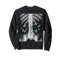 Skeleton Xray Butterfly Egirl Sweatshirt - Fun Novelty Design for Adults - T-Shirt, Sweatshirt, Hoodie