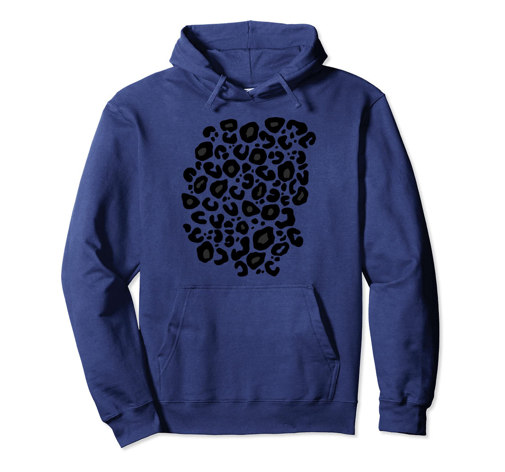 Black Cheetah Mcbling Aesthetic 2000S Hoodie - Minimalist Print for Adults - T-Shirt, Sweatshirt, Hoodie