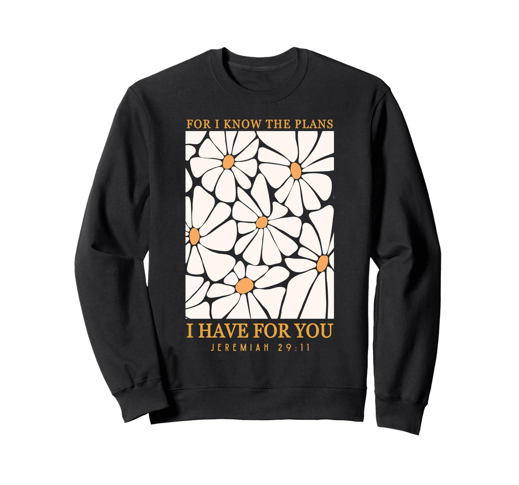 Jeremiah 29 11 Faith Christian Sweatshirt - Custom Art Print for Adults - T-Shirt, Sweatshirt, Hoodie