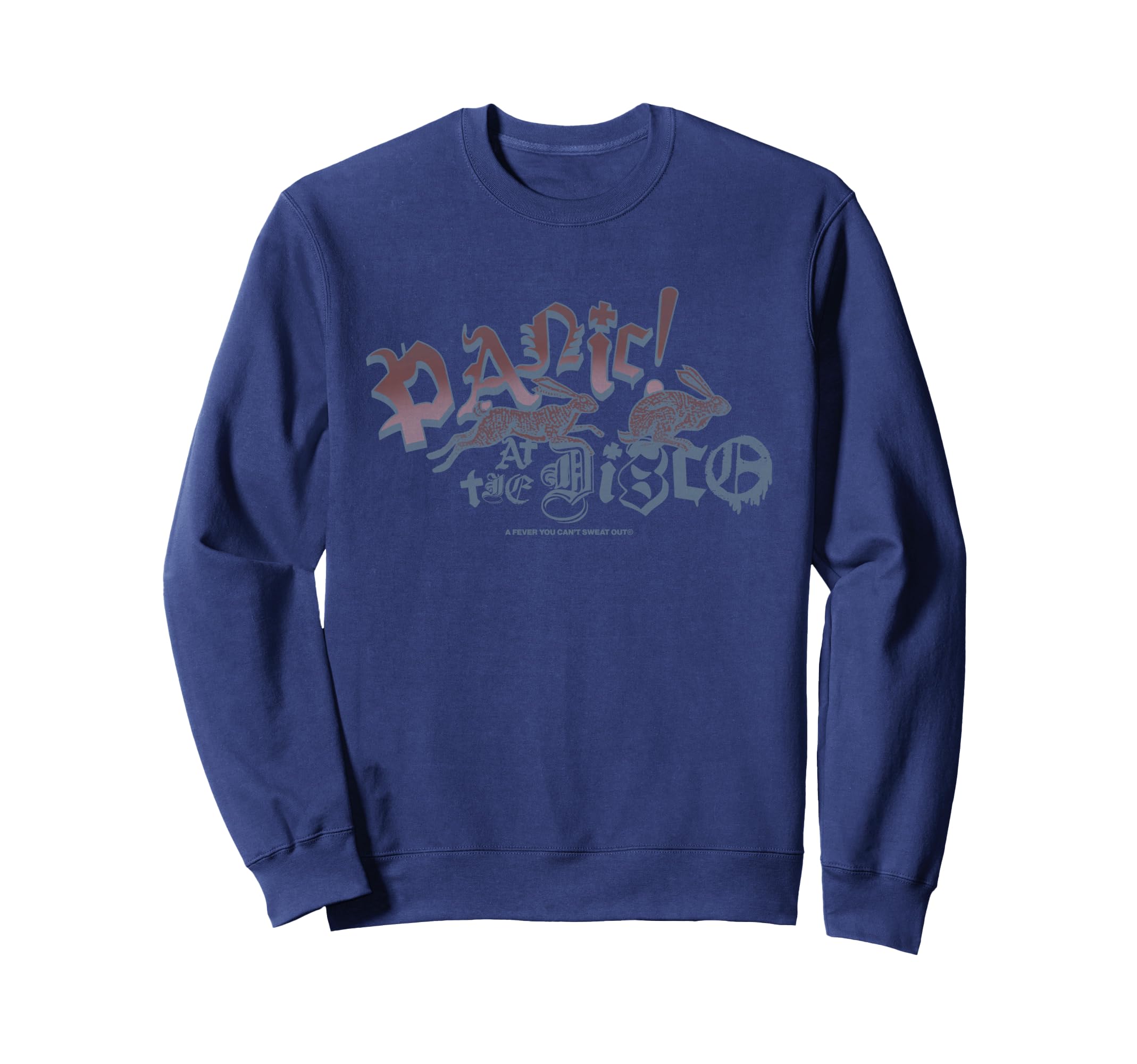 Panic Disco Rabbit Fever Sweatshirt - Casual Everyday Wear Men Women - T-Shirt, Sweatshirt, Hoodie