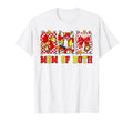 Groovy Mom Both Baseball Softball Mom T-Shirt - Custom Art Print Men Women - T-Shirt, Sweatshirt, Hoodie