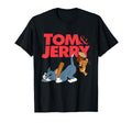 Tom Jerry Baseball Bat And Mallet T-Shirt - Streetwear Style Unisex - T-Shirt, Sweatshirt, Hoodie