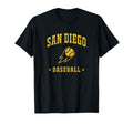 San Diego Baseball Gameday Baseball Lover T-Shirt - Minimalist Print Unisex - T-Shirt, Sweatshirt, Hoodie
