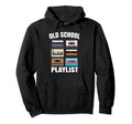 80S 90S Mixtape Playlist Cassette Hoodie - Casual Everyday Wear Unisex - T-Shirt, Sweatshirt, Hoodie