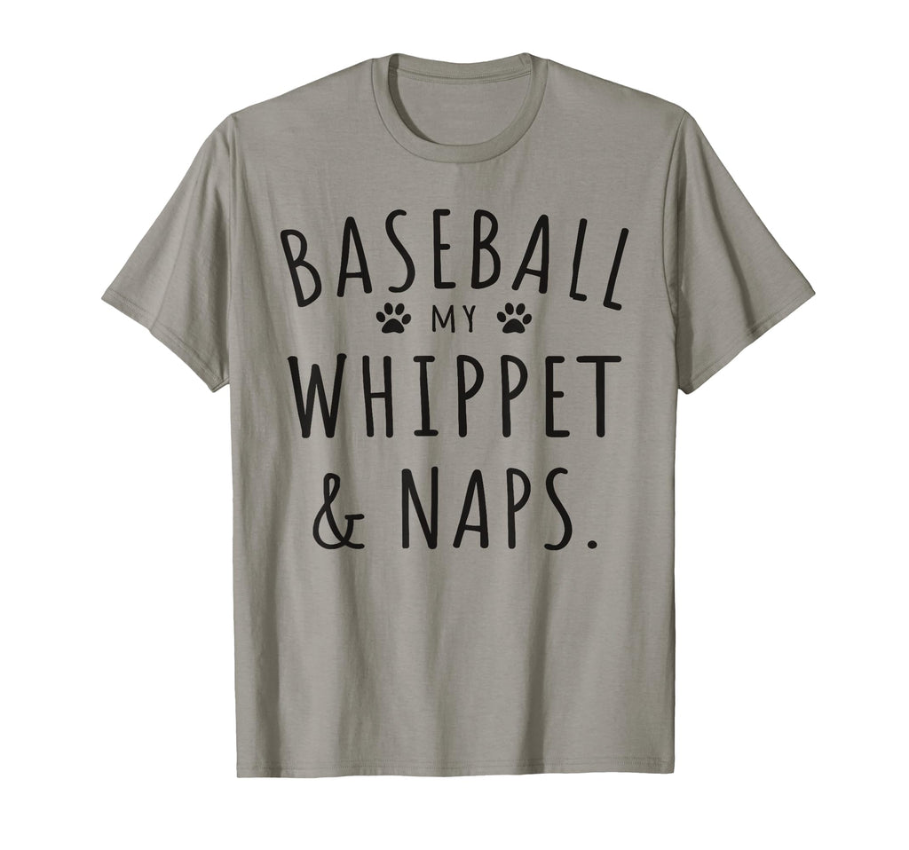 Baseball My Whippet Naps Funny T-Shirt - Aesthetic Graphic for Adults - T-Shirt, Sweatshirt, Hoodie