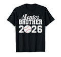 Senior Baseball Brother 2026 T-Shirt - Casual Everyday Wear Men Women - T-Shirt, Sweatshirt, Hoodie