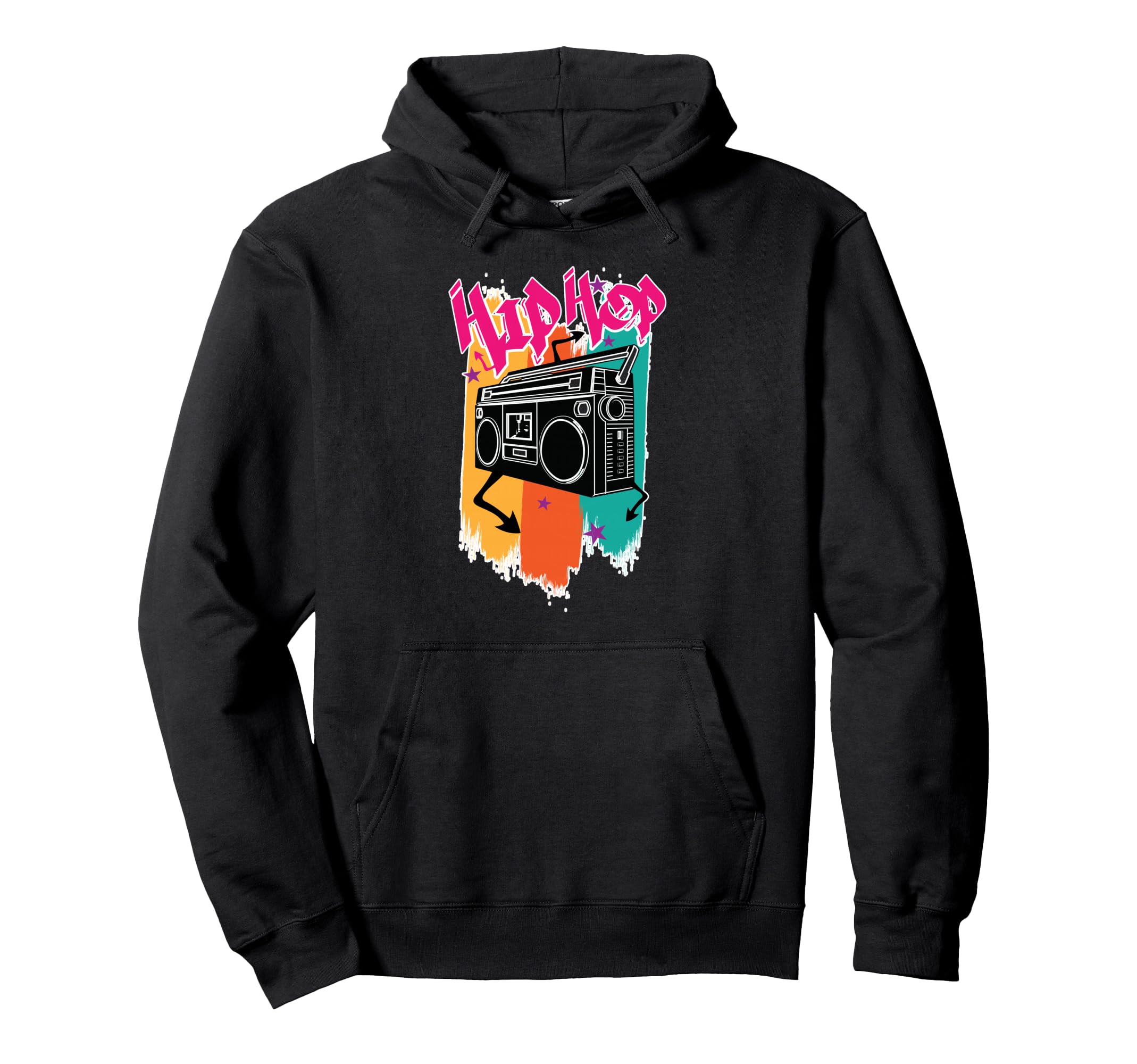 Rap Boombox Urban Dj Breakdance T-Shirt - Custom Art Print for Adults - T-Shirt, Sweatshirt, Hoodie