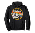 Roller Skater Skating 70S 80S Skates Hoodie - Minimalist Print Men Women - T-Shirt, Sweatshirt, Hoodie