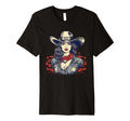 Cowgirl Cowboy Patriotic Cow And Farm T-Shirt - Streetwear Style Unisex - T-Shirt, Sweatshirt, Hoodie