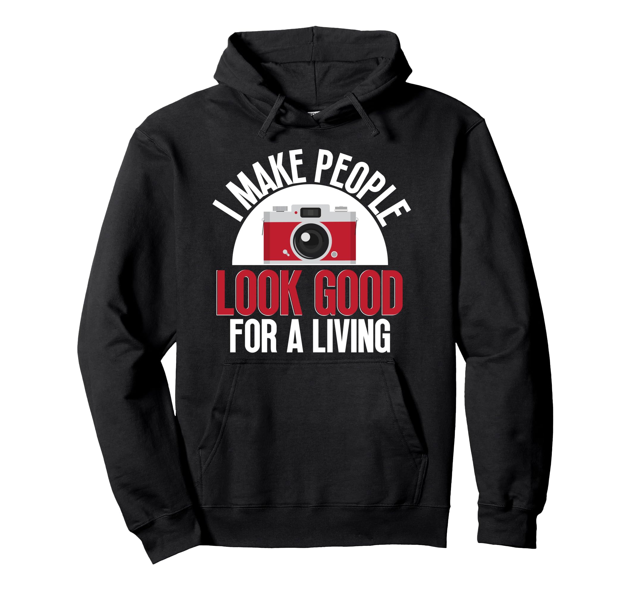 Photo Camera Photographer Flash People Hoodie - Trendy Graphic Unisex - T-Shirt, Sweatshirt, Hoodie