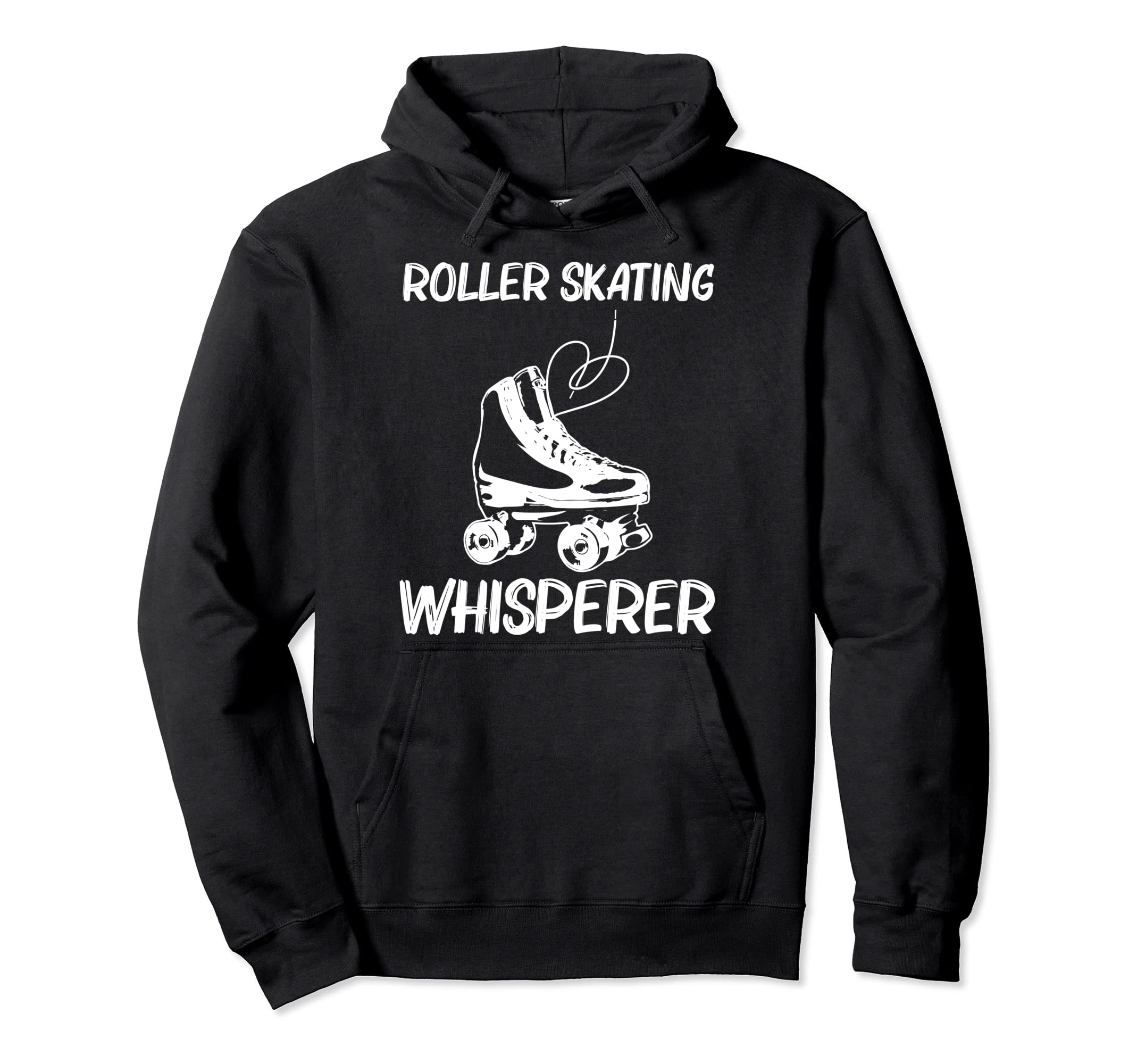 Roller Skating Disco Derby Skates Hoodie - Fun Novelty Design Men Women - T-Shirt, Sweatshirt, Hoodie