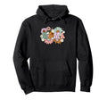 Mama Flower Power Groovy Hoodie - Fun Novelty Design for Adults - T-Shirt, Sweatshirt, Hoodie