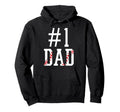 Number One Baseball Dad Joke Hoodie - Fun Novelty Design for Adults - T-Shirt, Sweatshirt, Hoodie