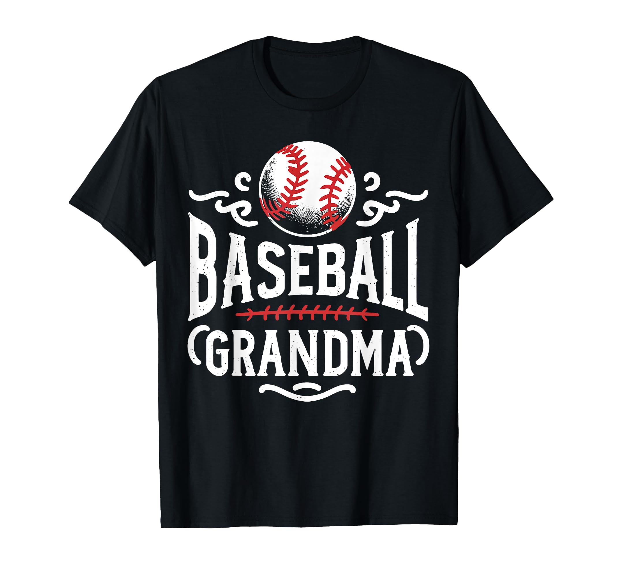 Baseball Grandma Grandmother Granny T-Shirt - Novelty Apparel for Adults - T-Shirt, Sweatshirt, Hoodie