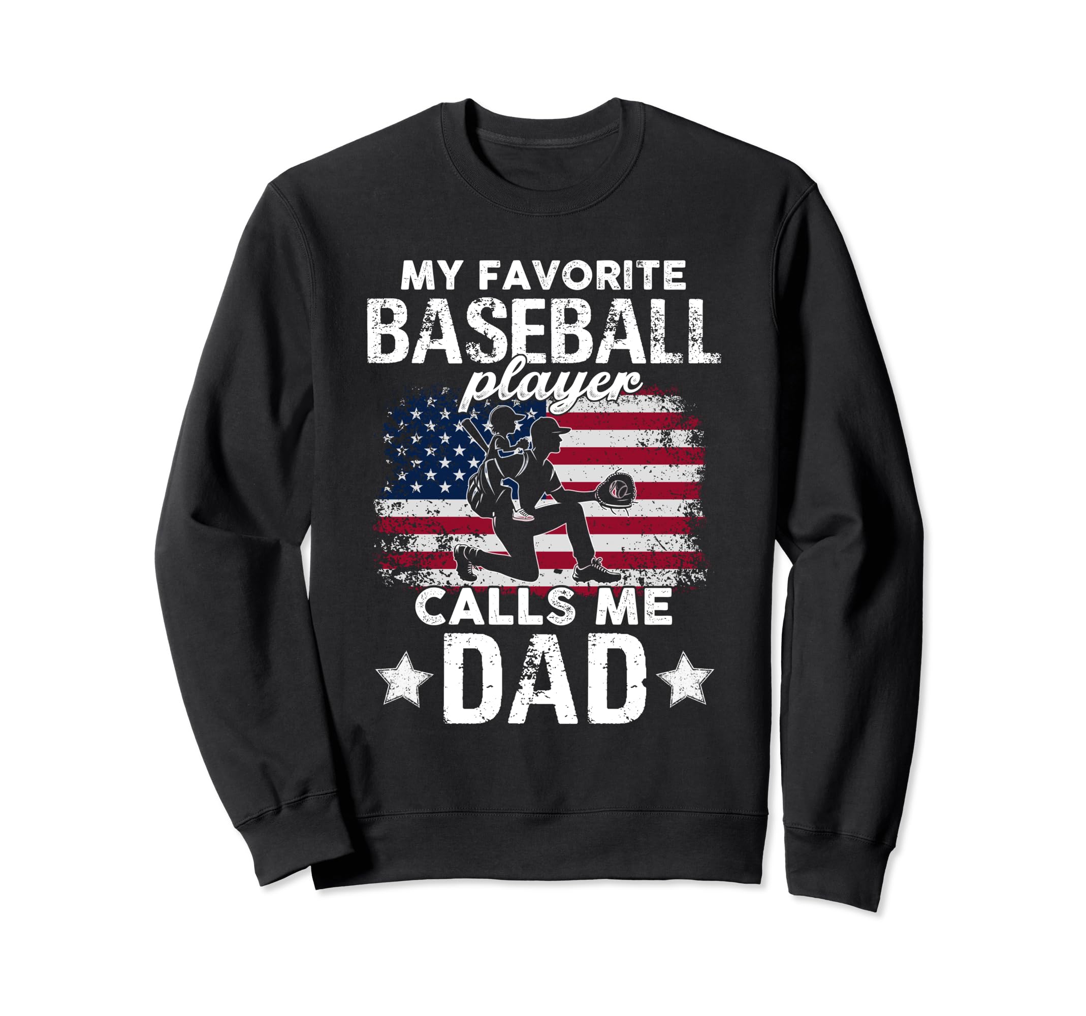 My Favorite Baseball Player Calls Sweatshirt - Fun Novelty Design Unisex - T-Shirt, Sweatshirt, Hoodie