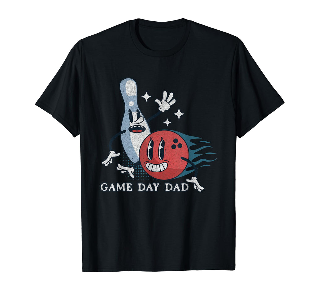 Fun Bowling Game Day Dad Ten Pin T-Shirt - Trendy Graphic Men Women - T-Shirt, Sweatshirt, Hoodie