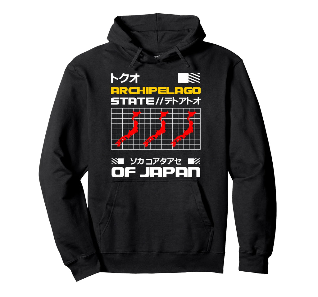 Archipelago State Japan Anime Hoodie - Casual Everyday Wear Men Women - T-Shirt, Sweatshirt, Hoodie