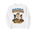 Cobra 70S 90S Cobra Snake Animal Lover Sweatshirt - Unique Graphic Unisex - T-Shirt, Sweatshirt, Hoodie
