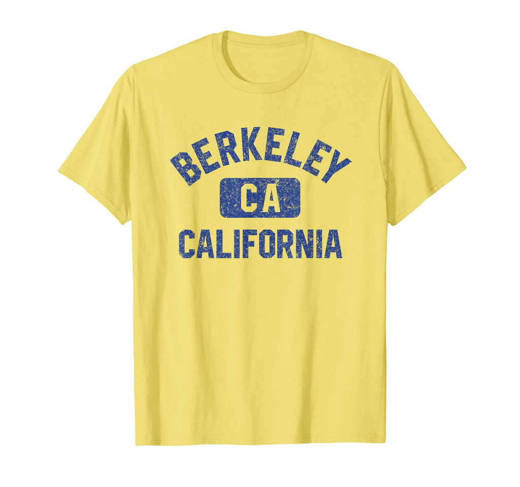 Berkeley California Gym Yellow W T-Shirt - Graphic Print for Adults - T-Shirt, Sweatshirt, Hoodie