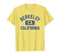 Berkeley California Gym Yellow W T-Shirt - Graphic Print for Adults - T-Shirt, Sweatshirt, Hoodie