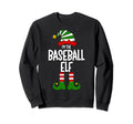 Baseball Elf Family Group Sweatshirt - Aesthetic Graphic Men Women - T-Shirt, Sweatshirt, Hoodie