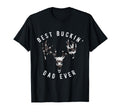 American Best Buckin Dad Ever T-Shirt - Minimalist Print Men Women - T-Shirt, Sweatshirt, Hoodie