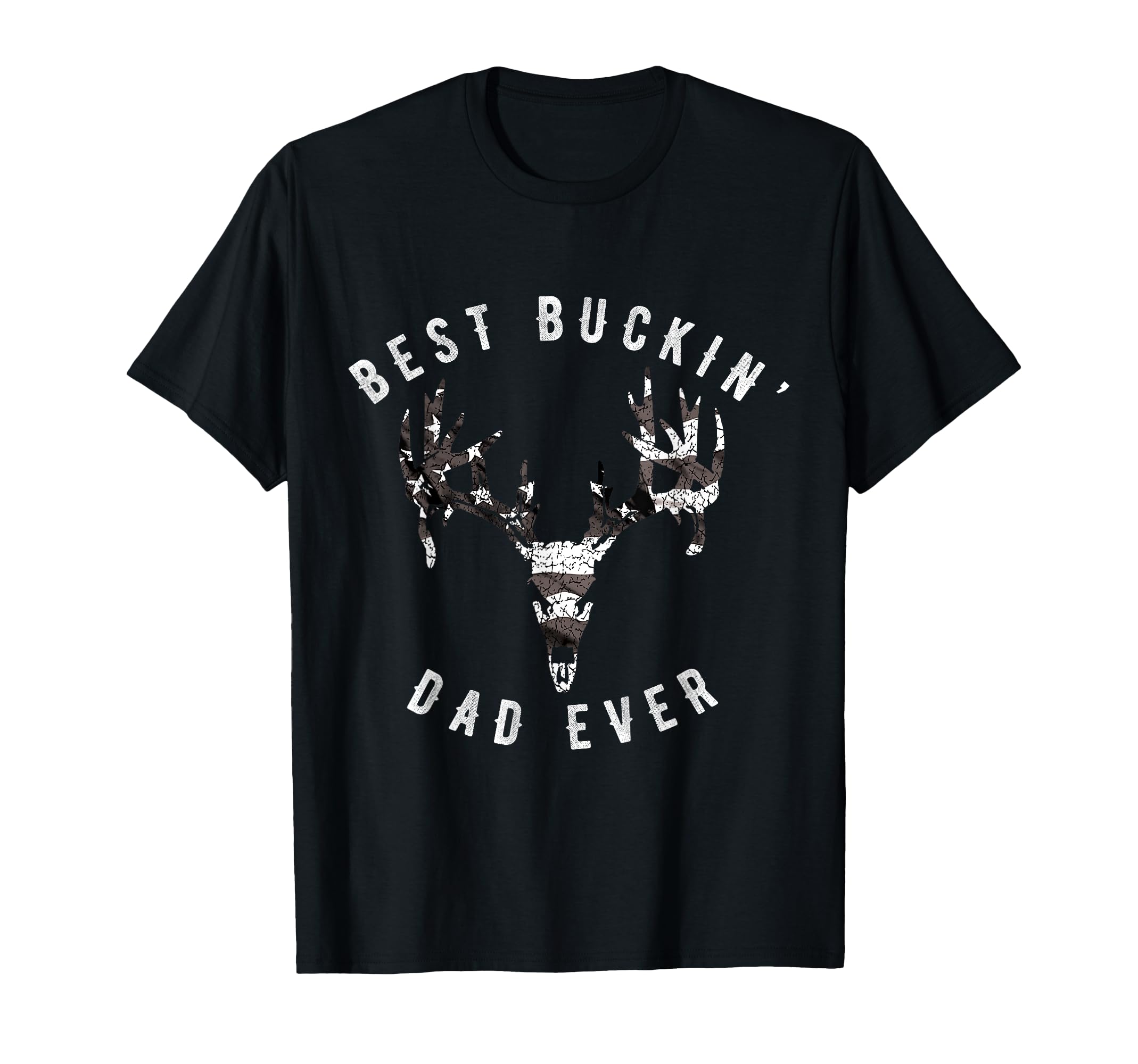 American Best Buckin Dad Ever T-Shirt - Minimalist Print Men Women - T-Shirt, Sweatshirt, Hoodie