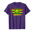 Kanaka Maoli Hawaiian Flag Pride T-Shirt - Custom Art Print Men Women - T-Shirt, Sweatshirt, Hoodie