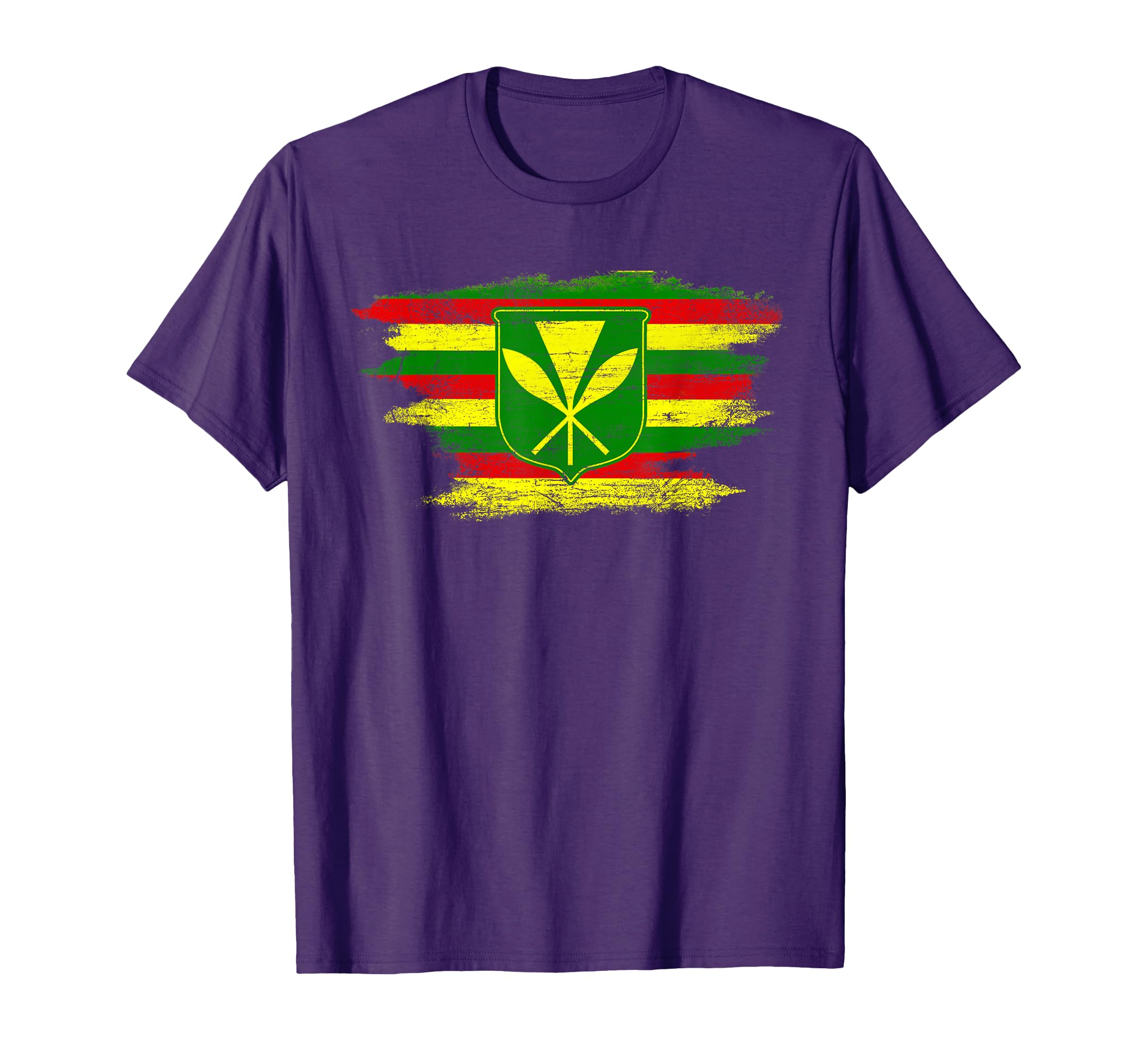 Kanaka Maoli Hawaiian Flag Pride T-Shirt - Custom Art Print Men Women - T-Shirt, Sweatshirt, Hoodie