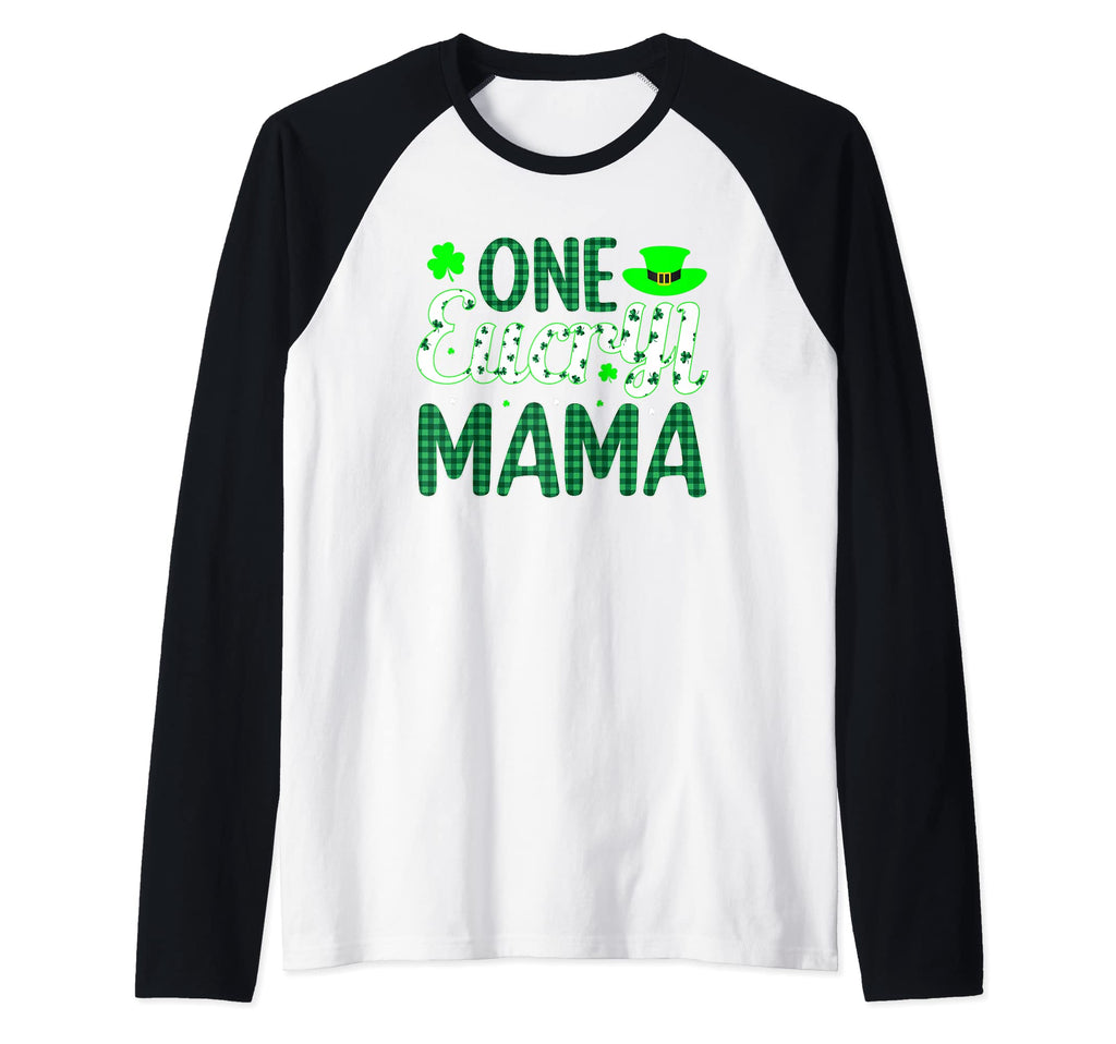 One Eucryl Mama Green Shamrock Hat St T-Shirt - Custom Art Print Men Women - T-Shirt, Sweatshirt, Hoodie