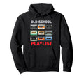 Old School Playlist 80S Cassettes Hoodie - Casual Everyday Wear Unisex - T-Shirt, Sweatshirt, Hoodie