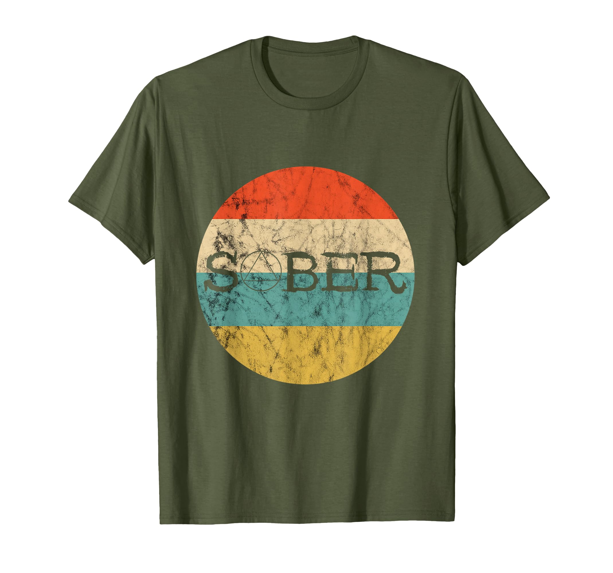 Sober Recover Sunset Sobriety Abstinence T-Shirt - Unique Graphic Unisex - T-Shirt, Sweatshirt, Hoodie