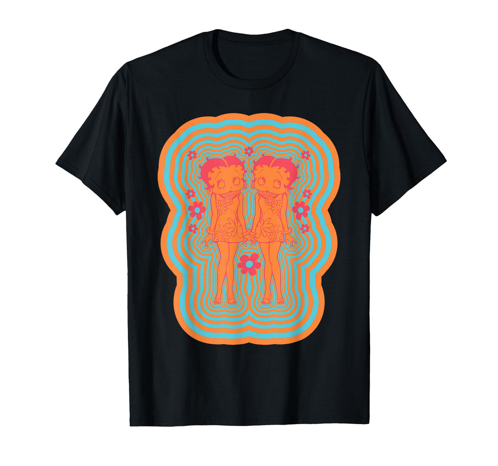 Betty Boop Betty Playlist Psychedelic T-Shirt - Fun Novelty Design Unisex - T-Shirt, Sweatshirt, Hoodie