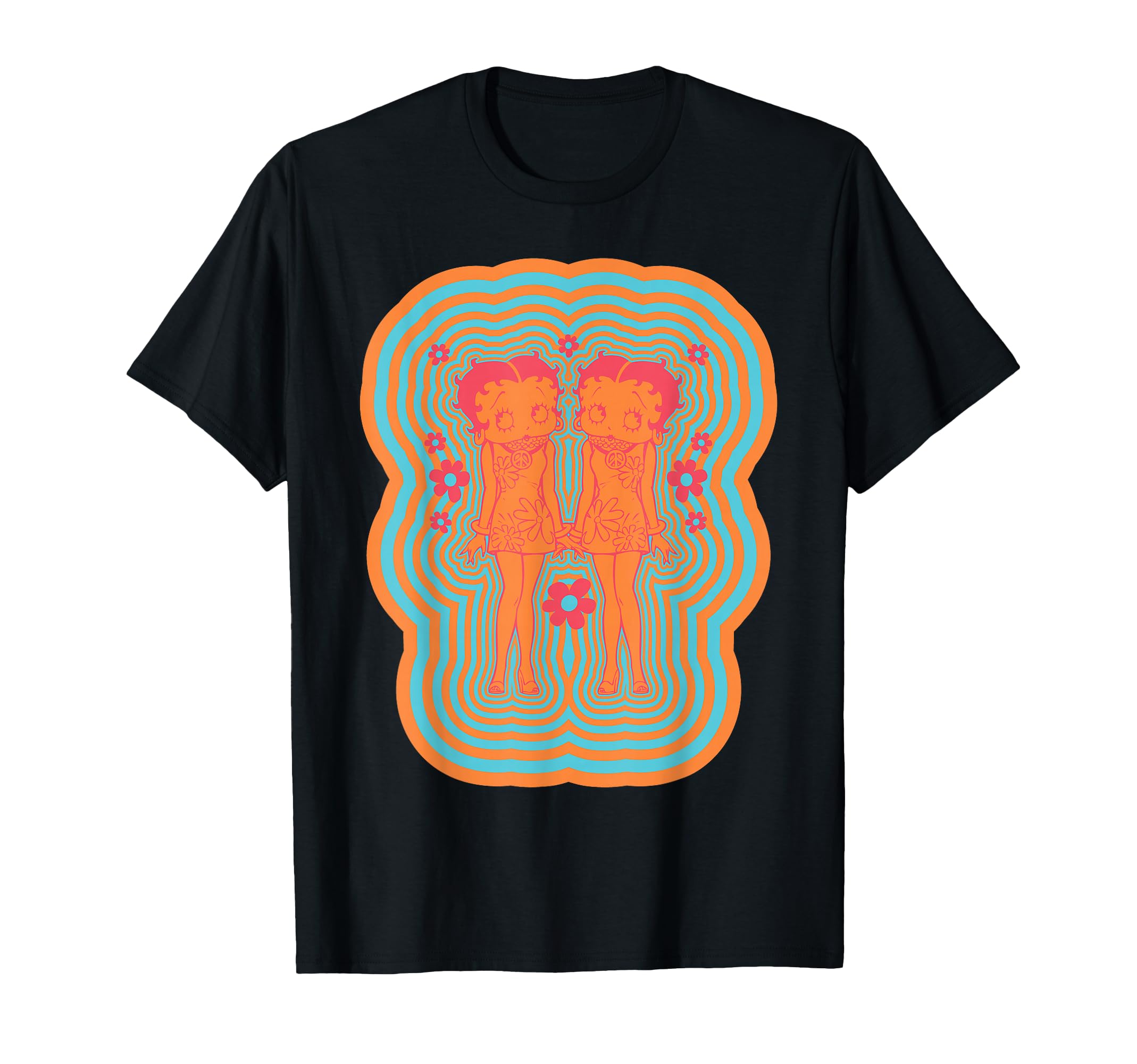 Betty Boop Betty Playlist Psychedelic T-Shirt - Fun Novelty Design Unisex - T-Shirt, Sweatshirt, Hoodie