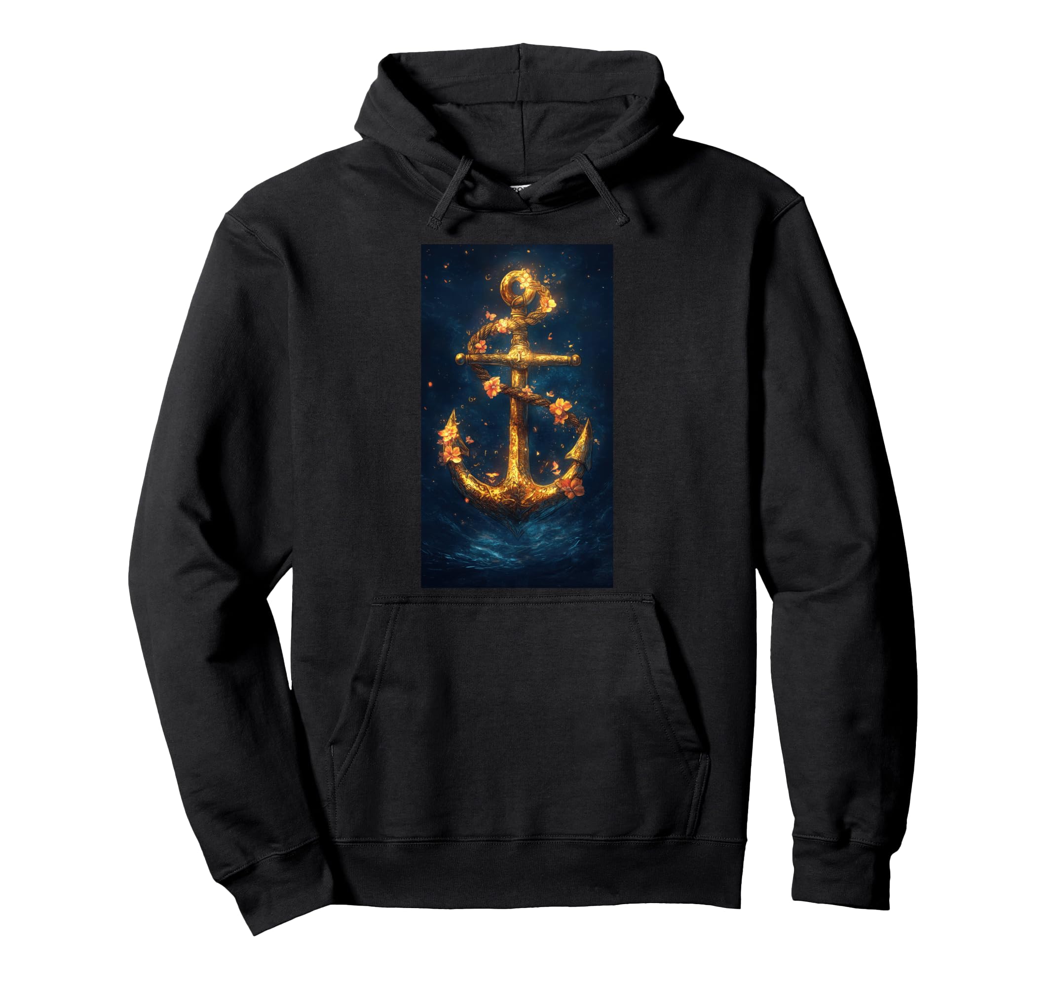 Gothic Cross Grunge Aesthetic Y2K Goth Hoodie - Graphic Print Unisex - T-Shirt, Sweatshirt, Hoodie