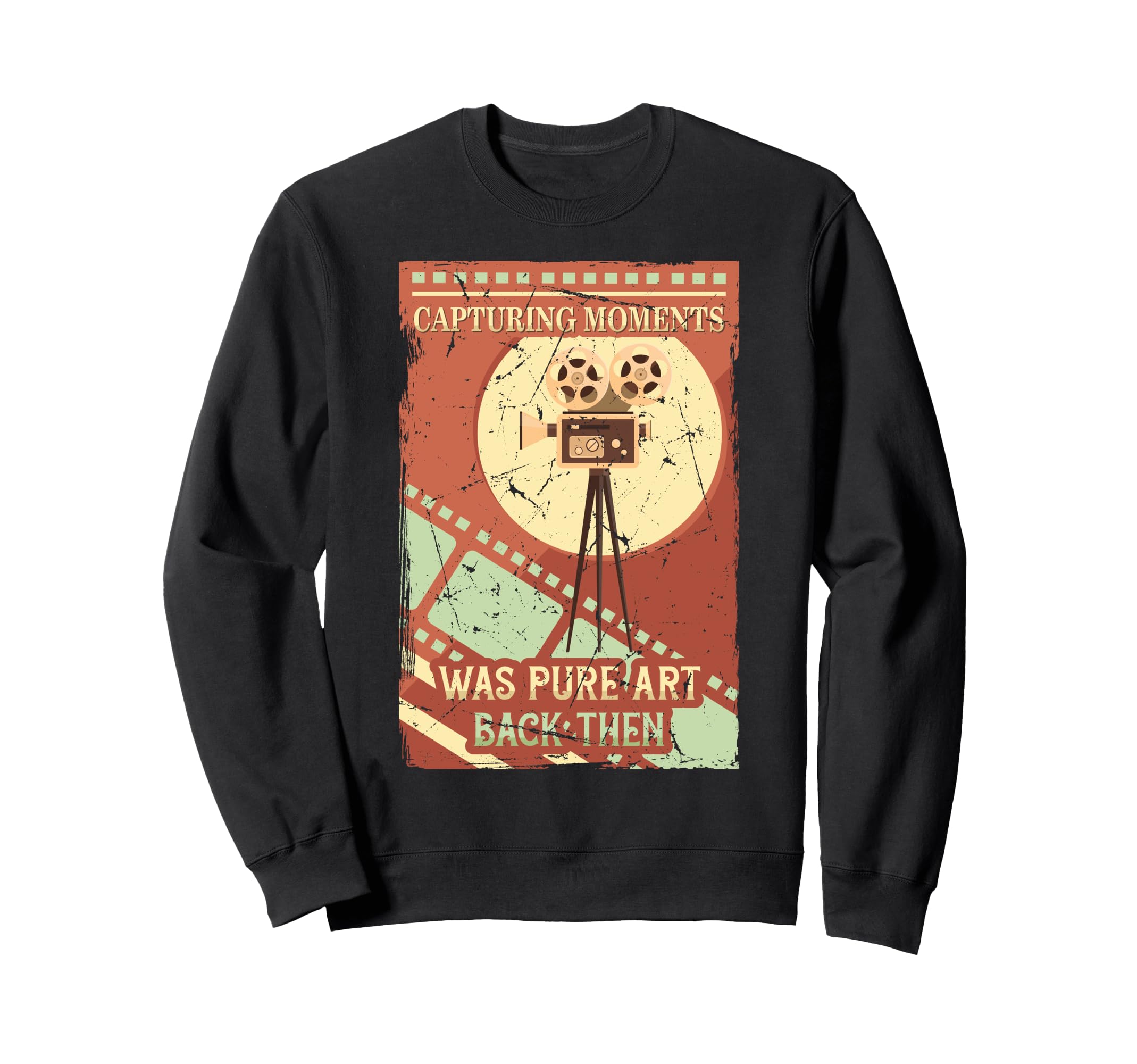 Capturing Moments Was Pure Art Sweatshirt - Minimalist Print Men Women - T-Shirt, Sweatshirt, Hoodie
