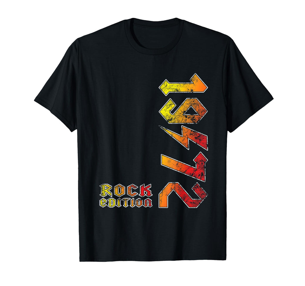 1972 Rock Music Lovers Gift T-Shirt - Fun Novelty Design for Adults - T-Shirt, Sweatshirt, Hoodie