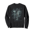 Cross Distressed 90S Goth Grunge Sweatshirt - Streetwear Style Unisex - T-Shirt, Sweatshirt, Hoodie