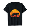 Smilodon Sunset Sabre Toothed Tiger T-Shirt - Graphic Print for Adults - T-Shirt, Sweatshirt, Hoodie
