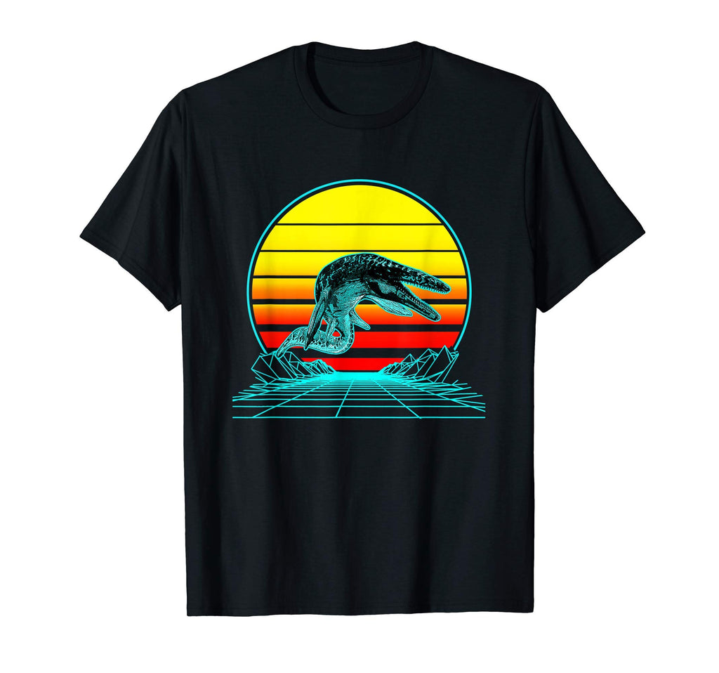 Sunset Mosasaurus T-Shirt - Casual Everyday Wear Unisex - T-Shirt, Sweatshirt, Hoodie