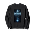 Gothic Cross Grunge Aesthetic Y2K Goth Sweatshirt - Trendy Graphic Unisex - T-Shirt, Sweatshirt, Hoodie