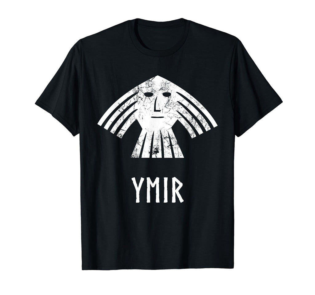 Ymir Norse Viking God Distressed K T-Shirt - Trendy Graphic for Adults - T-Shirt, Sweatshirt, Hoodie