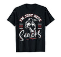 Sarcastic Im Just Here Snacks Baseball Mom T-Shirt - Trendy Graphic Unisex - T-Shirt, Sweatshirt, Hoodie
