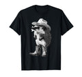 Country Cowboy Hedgehog Rodeo T-Shirt - Fun Novelty Design for Adults - T-Shirt, Sweatshirt, Hoodie