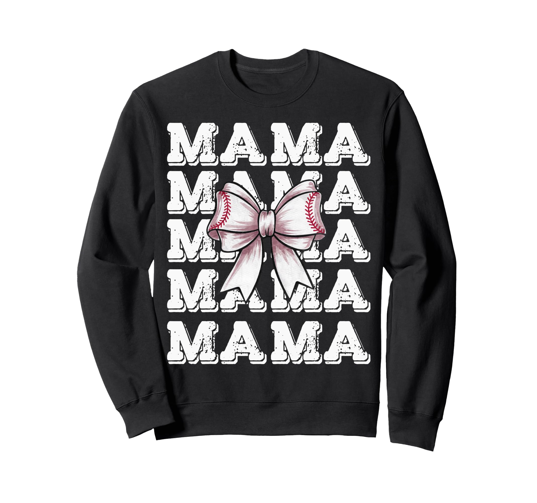 Coquette Baseball Mama Matching Family Sweatshirt - Novelty Apparel Unisex - T-Shirt, Sweatshirt, Hoodie