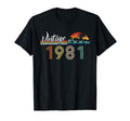 40Th Birthday Gift 1981 Sunset T-Shirt - Casual Everyday Wear Unisex - T-Shirt, Sweatshirt, Hoodie