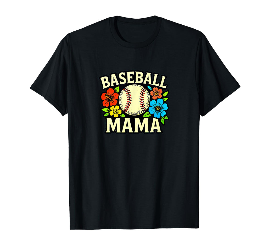 Baseball Mama T-Shirt - Aesthetic Graphic Men Women - T-Shirt, Sweatshirt, Hoodie