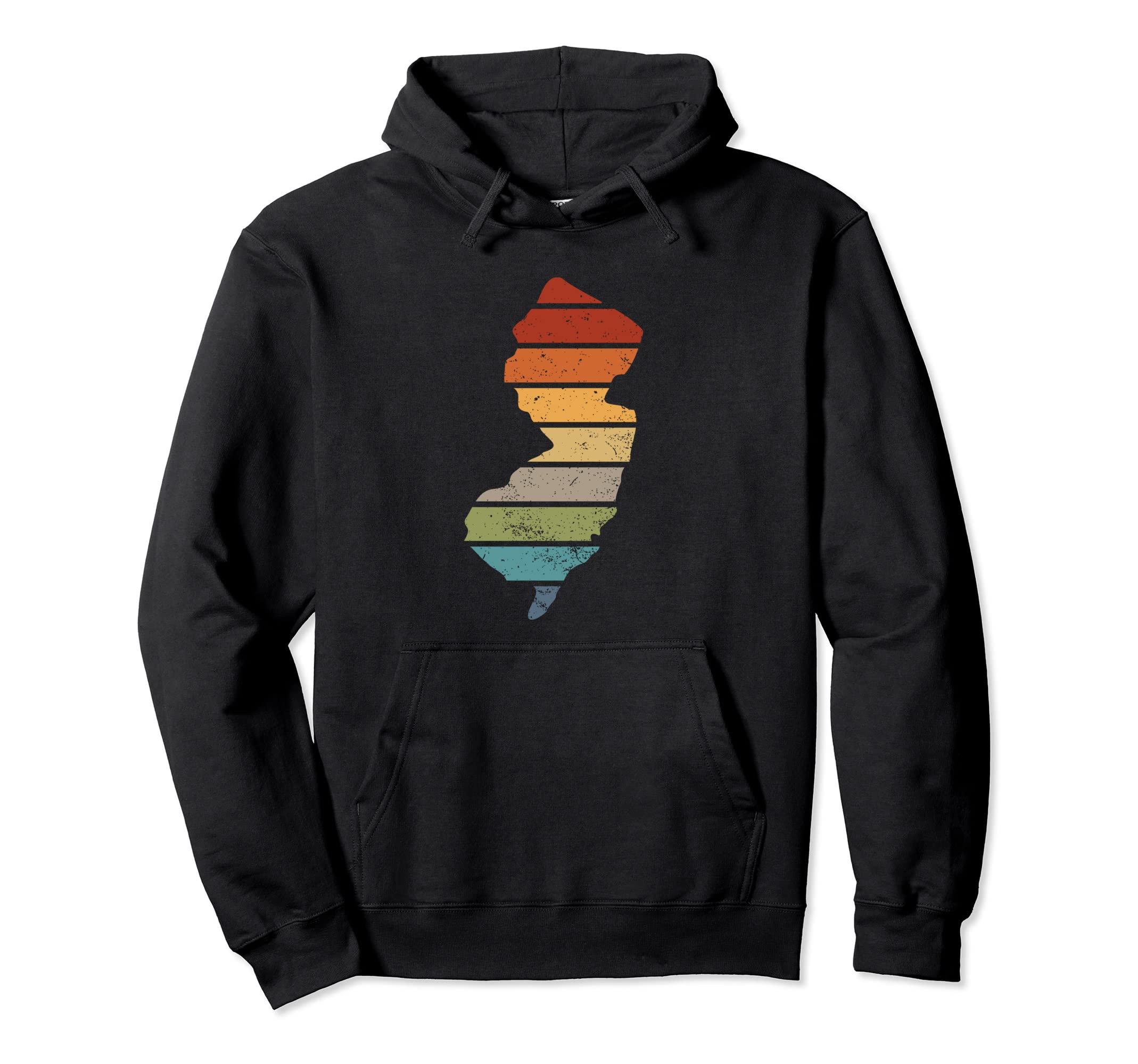 Nj New Jersey Sunset Hoodie - Aesthetic Graphic Unisex - T-Shirt, Sweatshirt, Hoodie